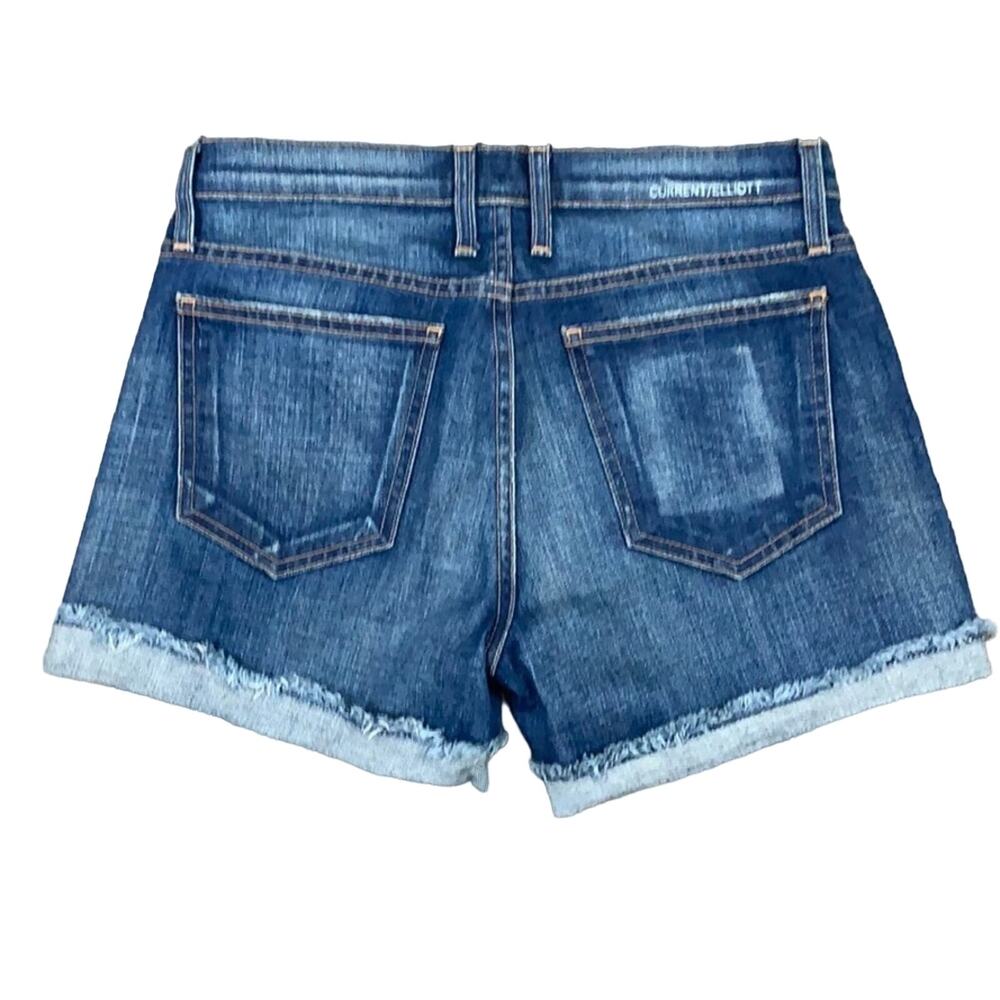 Current/Elliott The Cuff Commodore Jean Shorts - image 6